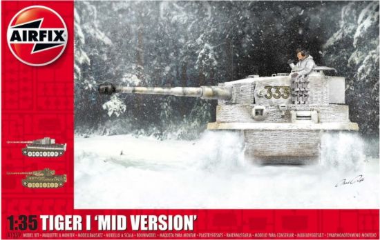 Picture of 1/35 Tiger I Mid Version German Heavy Tank  - Airfix A1359