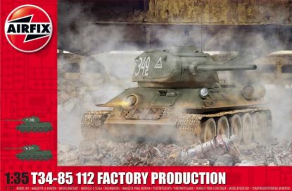 Picture of 1/35 T‑34‑85 112 Factory Production Soviet Tank  - Airfix A1361