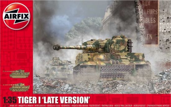 Picture of 1/35 Tiger I Late Version German Heavy Tank  - Airfix A1364