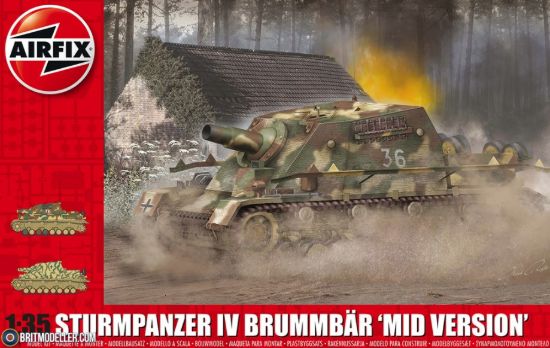 Picture of 1/35 Sturmpanzer IV Brummbär Mid Version  - Airfix A1376
