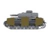 Picture of 1/35 Panzer IV F1 Vorpanzer & Schürzen 3‑in‑1 – Border Model BT‑003