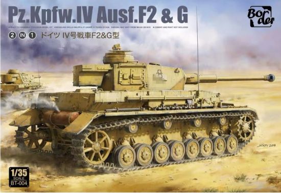 Picture of 1/35 Panzer IV F2& G - Border Model BT-004