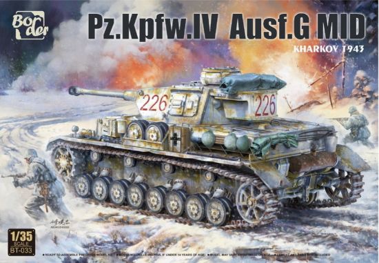 Picture of 1/35 Panzer Iv G MID Kharkov - Border Model BT-033