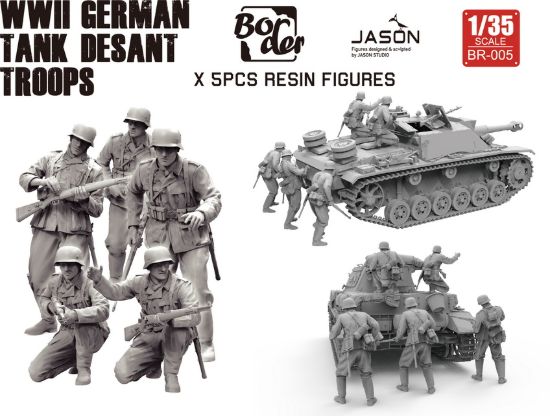 Picture of 1/35 German Tank Desant Troops - Border Model BR-005