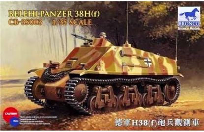 Picture of 1/35 Befehlspanzer 38H(f) Command Tank – Bronco Model CB35003
