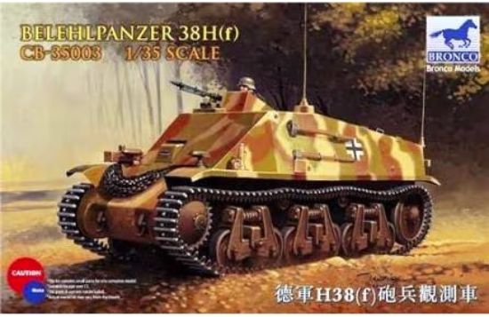 Picture of 1/35 Befehlspanzer 38H(f) Command Tank – Bronco Model CB35003
