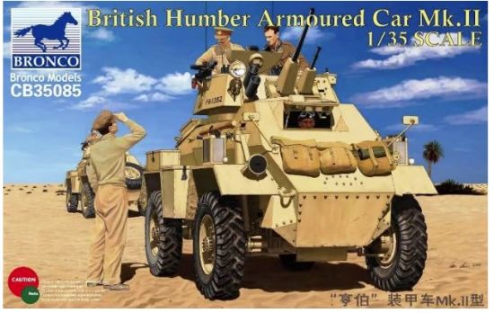 Picture of 1/35 Humber Armored Car Mk.II – Bronco Model CB35085