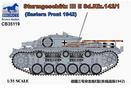 Picture of 1/35 StuG III Ausf.E Eastern Front 1942 – Bronco Model CB35119