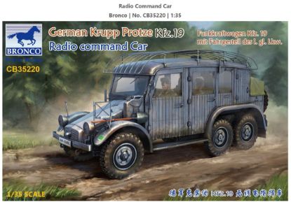 Picture of Germany Krupp Protze Kfz.19 Radio command Car