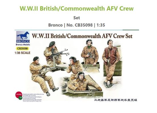 Picture of WWII British/Commomwealth AFV Crew set