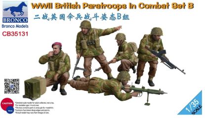 Picture of WWII British Paratroops In Combat Set B