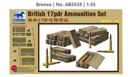 Picture of British 17pdr Ammunition Set