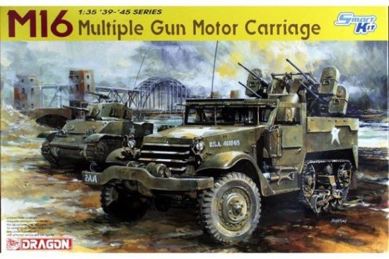Picture of 1/35 M16 Halftrack Multiple Gun Motor Carriage Smart Kit – Dragon 6381