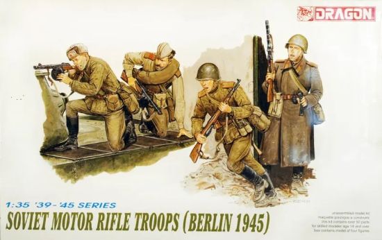 Picture of 1/35 Soviet Motor Rifle Troops Berlin 1945 – Dragon 6019