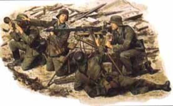 Picture of 1/35 German MG42 Heavy Machine Gun Team – Dragon 6064