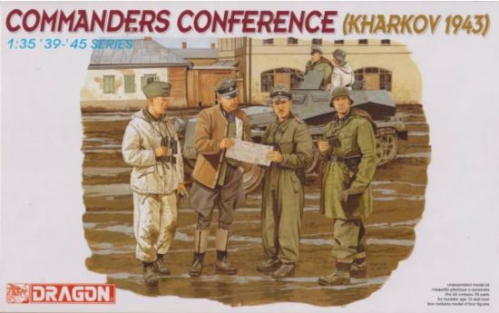 Picture of 1/35 Commanders Conference Kharkov 1943 – Dragon 6144