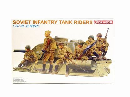 Picture of 1/35 Soviet Infantry Tank Riders – Dragon 6197