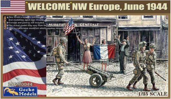 Picture of 1/35 Welcome NW Europe June 1944 Diorama Set – Gecko 35GM0044