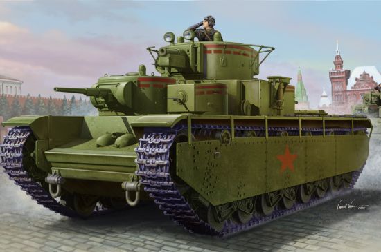 Picture of 1/35 Soviet T‑35 Heavy Tank Early – HobbyBoss 83841