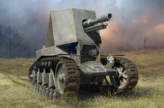 Picture of 1/35 Soviet SU‑18 Self‑Propelled Howitzer – HobbyBoss 83875