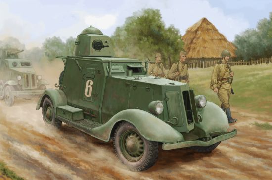 Picture of 1/35 Soviet BA‑20 Armored Car Mod.1937 – HobbyBoss 83882