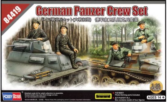 Picture of 1/35 German Panzer Crew Set – HobbyBoss 84419