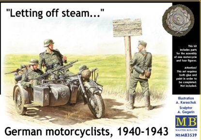 Picture of Germany motorcyclists, 1940-1943 