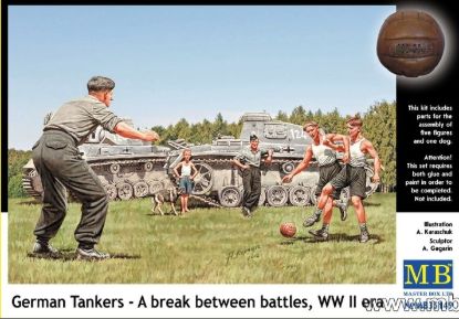 Picture of Germany Tankers - A break between battles, WW II era 