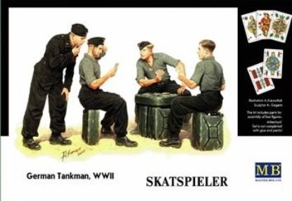 Picture of Die Skatspieler, Germany Tankmen, WWII 