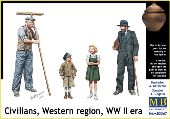 Picture of Civilians, Western region, WW II era 