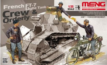 Picture of 1/35 French FT-17 Light Tank Crew & Orderly - HS-005