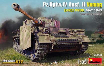 Picture of 1/35 Pz.Kpfw.IV Ausf. H Vomag.  Early Prod. (May 1943) Interior Kit - MiniArt 35298