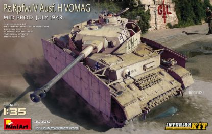 Picture of 1/35 Pz.Kpfw.IV Ausf. H Vomag. Mid Prod. (July 1943) Interior Kit - MiniArt 35305