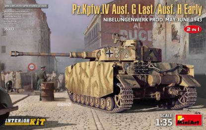 Picture of 1/35 Pz.Kpfw.IV Ausf. G-Last/H-Early Nibelungenwerk Prod. (May-June 1943) 2in1 Interior Kit - MiniArt 35333