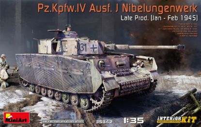 Picture of 1/35 Pz.Kpfw.IV Ausf. J Nibelungenwerk Late Prod. (Jan - MiniArt Feb 1945) Interior Kit - MiniArt 35342