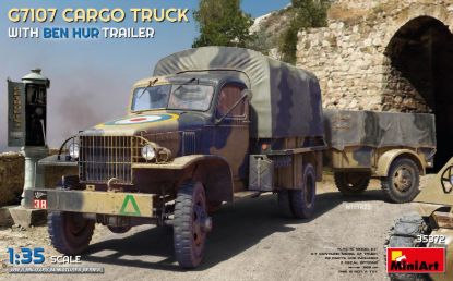 Picture of G7107 Cargo Truck with Ben Hur Trailer