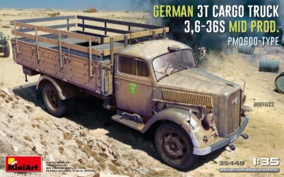 Picture of Germany 3t Cargo Truck 3,6-36S Mid Prod. PmQ600-Type