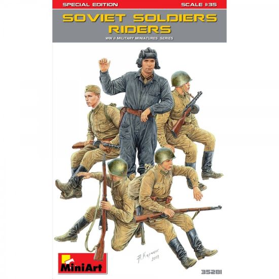 Picture of Soviet Soldiers Riders. Special Edition