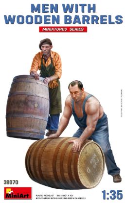 Picture of Men with Wooden Barrels