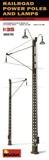 Picture of Railroad Power Poles & Lamps