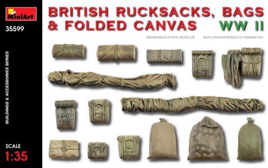 Picture of British Rucksacks, Bags & Folded Canvas WW2