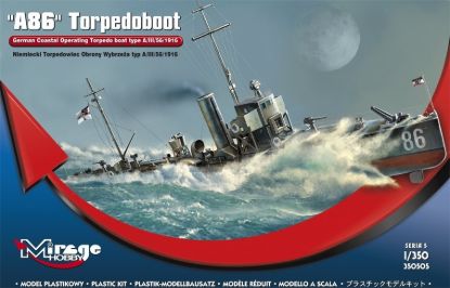 Picture of 1/350 A 86 German Torpedoboat A/III Class - Mirage 350505