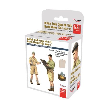 Picture of 1/35 British Tank Crew at Rest, North Africa 1941 (Part I)  - Mirage 350012