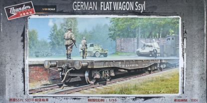 Picture of 1/35 German Ssyl Flat Wagon - Thunder Model TM35904