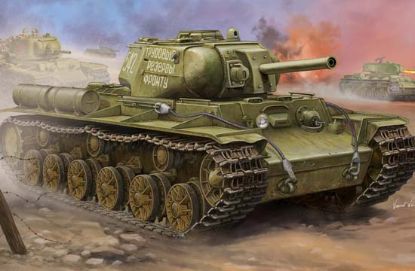 Picture of 1/35 Soviet KV-8S Heavy Tank  - Trumpeter 01572