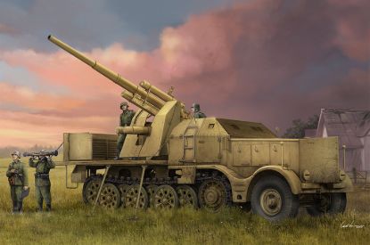 Picture of 1/35 Schwerer Zugkraftwagen 18 t with 8.8cm Flak - Trumpeter 09577