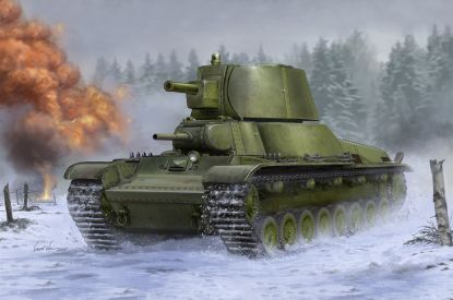 Picture of 1/35 Soviet T-100Z Heavy Tank - Trumpeter 09591