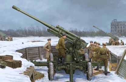 Picture of Soviet 52-K 85mm Air Defense Gun M1939 Early Version 