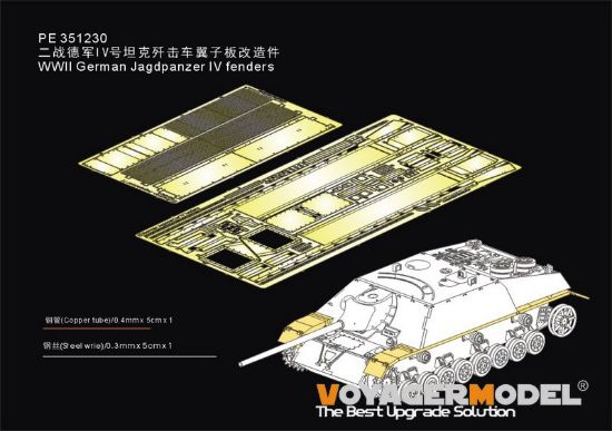 Picture of WWII Germany Jagdpanzer IV fenders(Border BT-016)