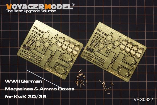 Picture of WWII Germany Magazines & Ammo Boxes for Kwk 30/38  Same AP066(For All)